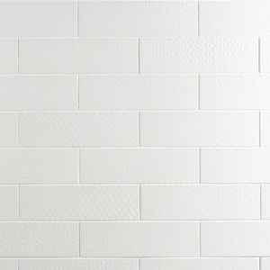 Harper White 4 in. x 12 in. Matte Porcelain Subway Floor and Wall Tile (30-Pieces / 8.72 sq. ft. / Box)