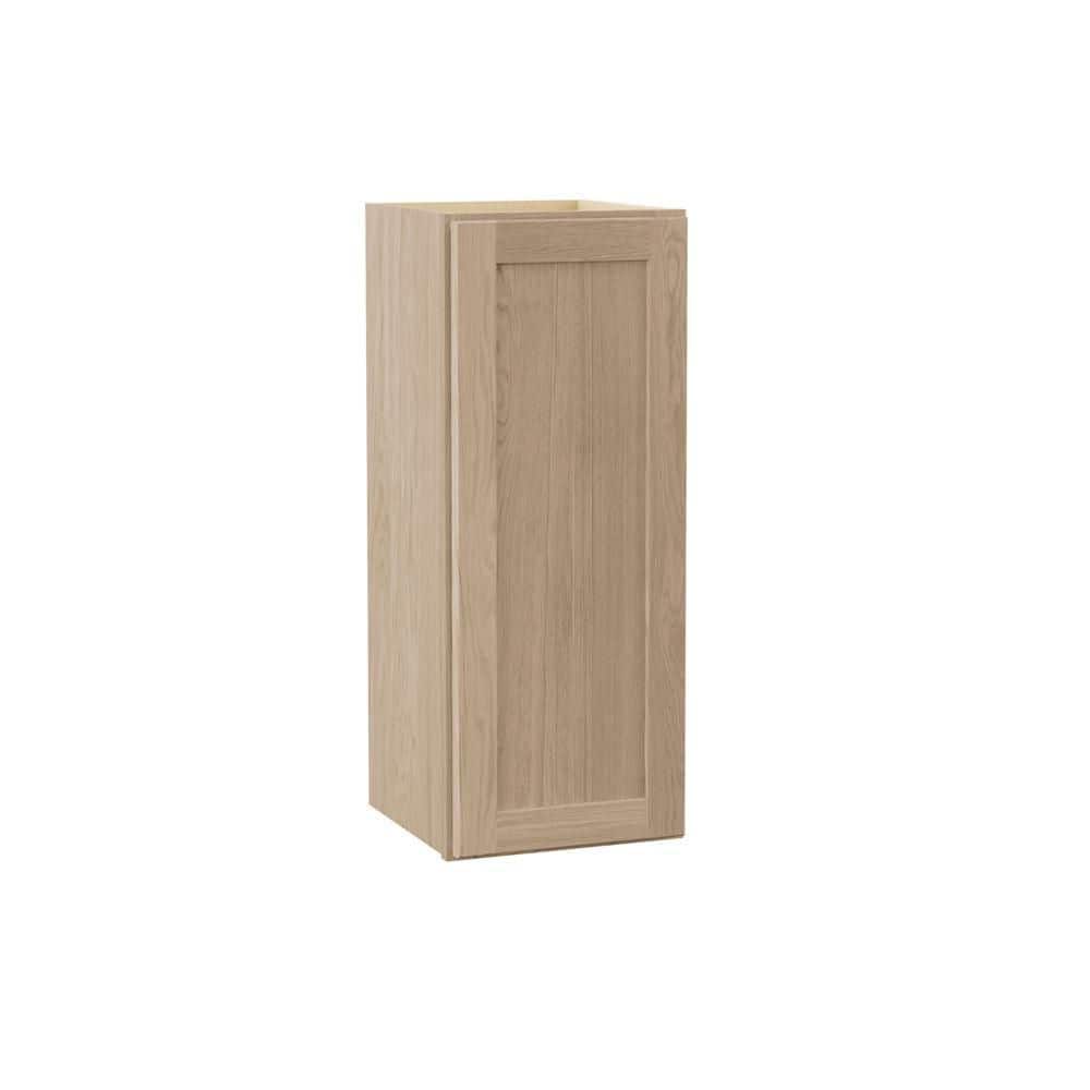 Sinclair 12 in. W x 12 in. D x 30 in. H Assembled Wall Cabinet in Shaker Light Oak price history on PriceWatchPro