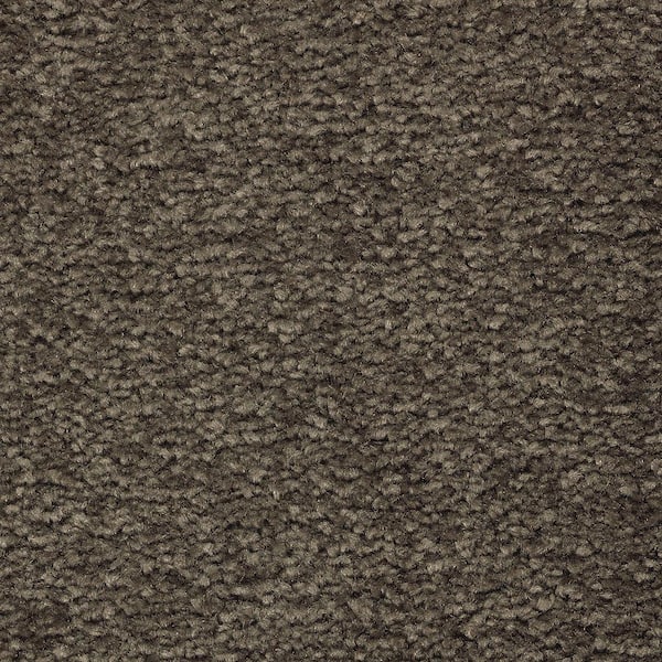 Lifeproof Unblemished II  - Mercury - Gray 55 oz. Triexta Texture Installed Carpet
