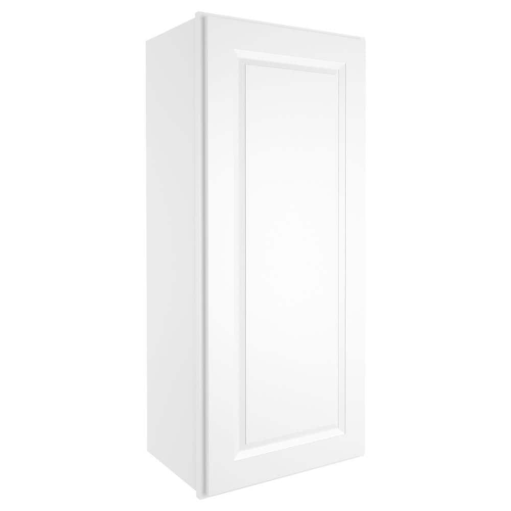 HOMEIBRO 18in W X 12in D X 42in H in Traditional White Plywood Ready