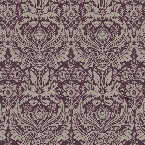 Graham & Brown Desire Purple Wallpaper