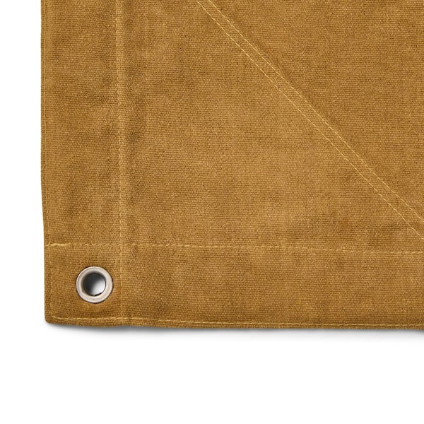 TarpsNow 10 ft. x 10 ft. Tan 18 Mil Heavy Duty Industrial Grade