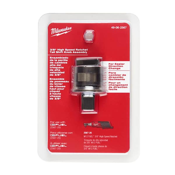 M12 3/8 in. High Speed Ratchet Tall Shift Knob Assembly