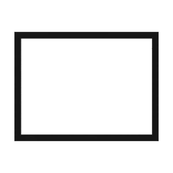 Amanti Art Mirror Makeover Avon Black 41.25 in. W x 31.25 in. H Bathroom Mirror Frame Border Kit-Fits a 40x30 mirror