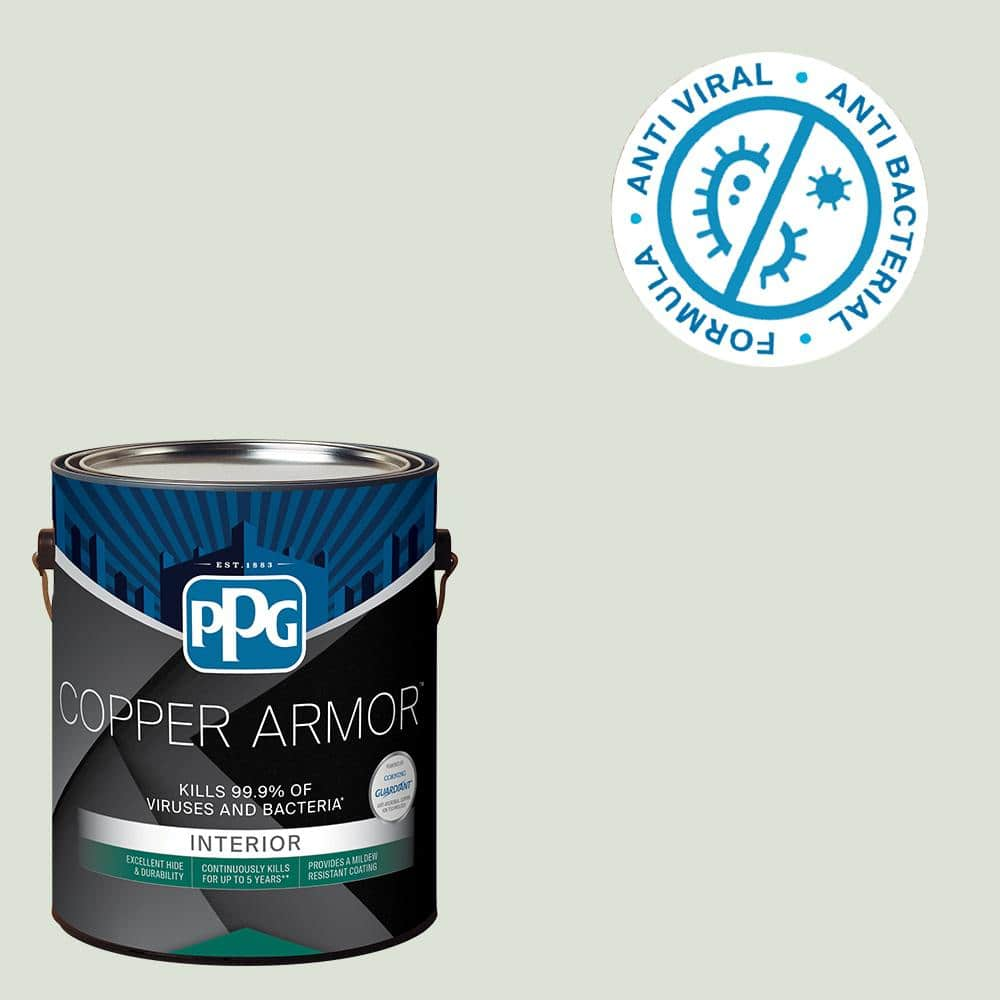 Copper Armor Gal Ppg Salty Breeze Semi Gloss Antiviral And