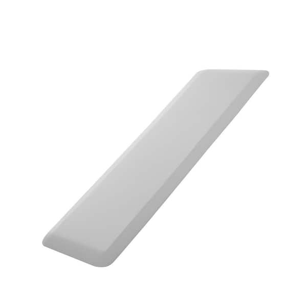 Fall Mat for Elderly, 2x5 ft. Gray 1-in. Thickened Fall Prevention Pad with Beveled Edge, Anti-Slip Bedside Safety Mat