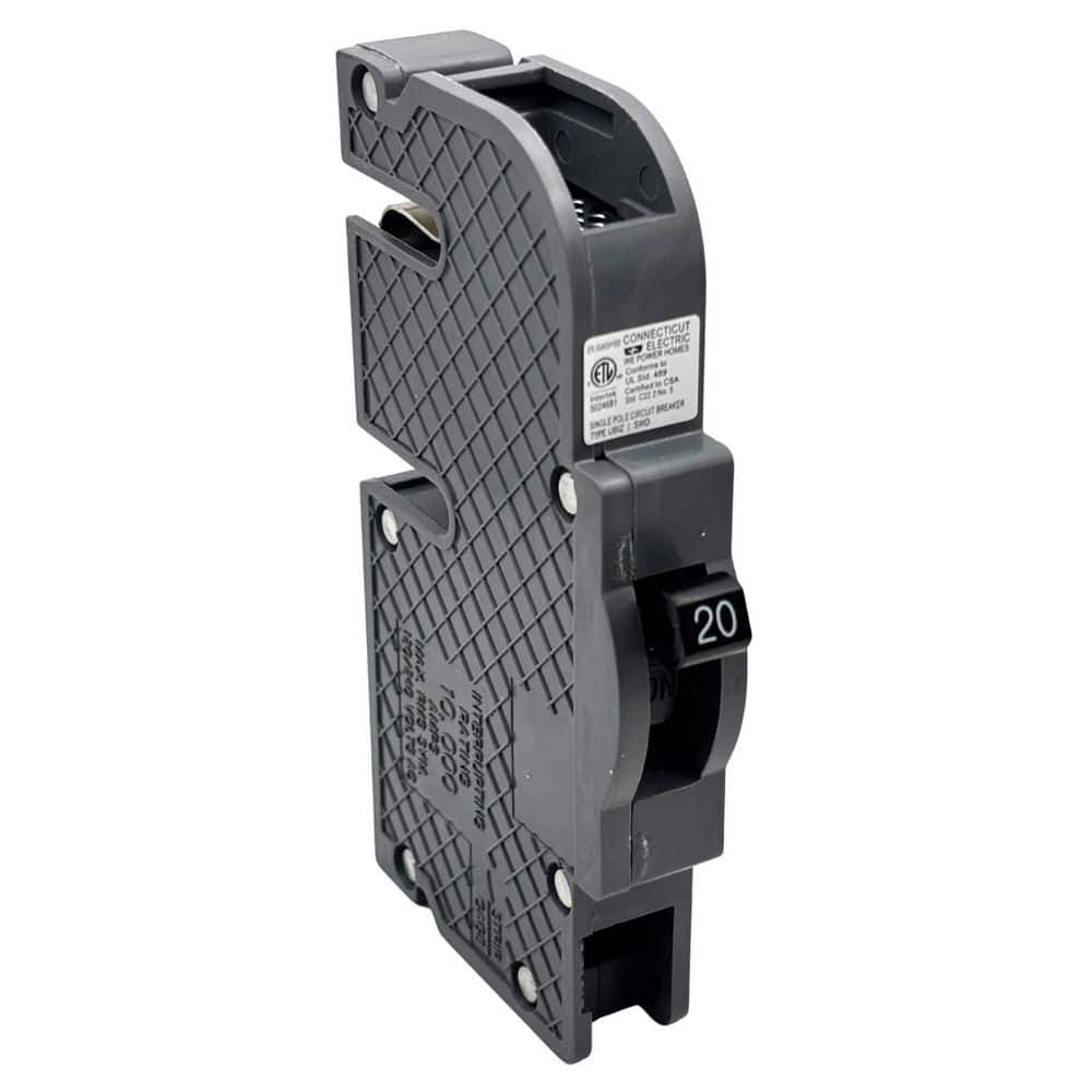 Zinsco New UBIZ Thick 20 Amp 3/4 in. 1-Pole Replacement Circuit Breaker ...