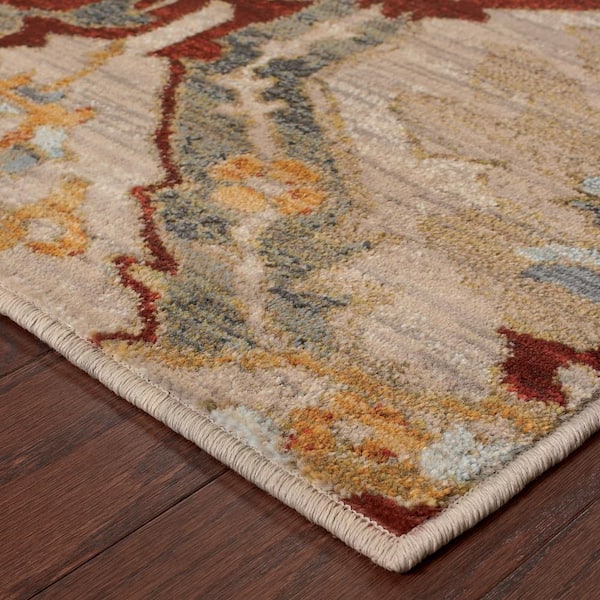 Felice Multi 10 ft. x 13 ft. Area Rug