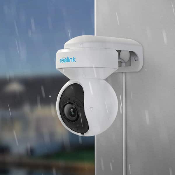 REOLINK E Series E560 Outdoor Plug-In 4K Security Camera with 64GB