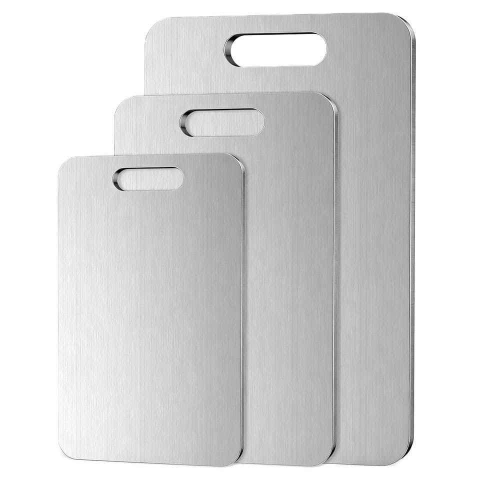 Vanotium CuttingBoard 大小2枚セット ステンレス製 Vanotium CuttingBoard 大小2枚セット ステンレス製 Vanotium CUTTING