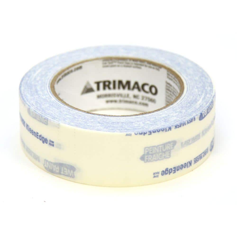 TRIMACO Easy Mask KleenEdge 1.42 in. x 54-2/3 yds. Low Tack Painting Tape  591360 The Home Depot