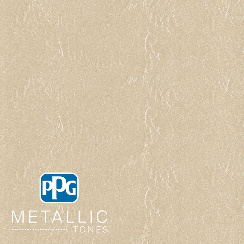 PPG METALLIC TONES 1 qt.#MTL130 Astute Metallic Interior Specialty Finish  Paint MTL130-04 - The Home Depot