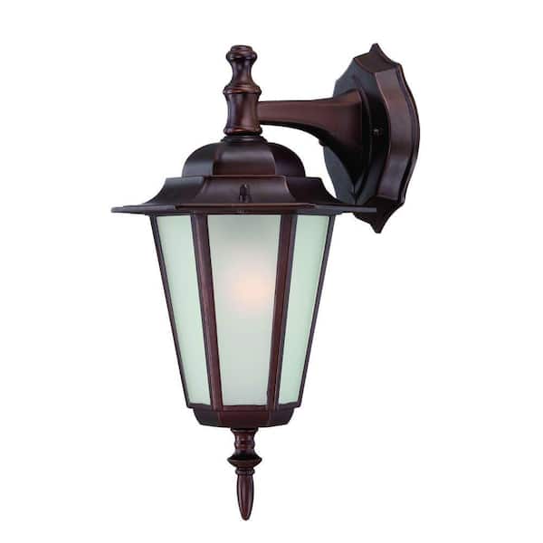 Acclaim Lighting Camelot Collection 1-Light Architectural Bronze Outdoor Wall Lantern Sconce