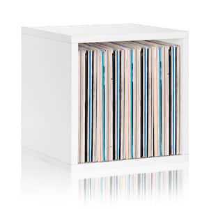 14.8 in. H x 14.8 in. W x 13.4 in. D White Recycled Materials 1-Cube Organizer