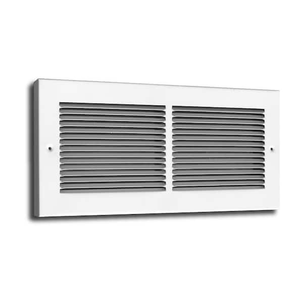 Everbilt 8 in. x 6 in. Baseboard Return Grille 3/4 in. Back