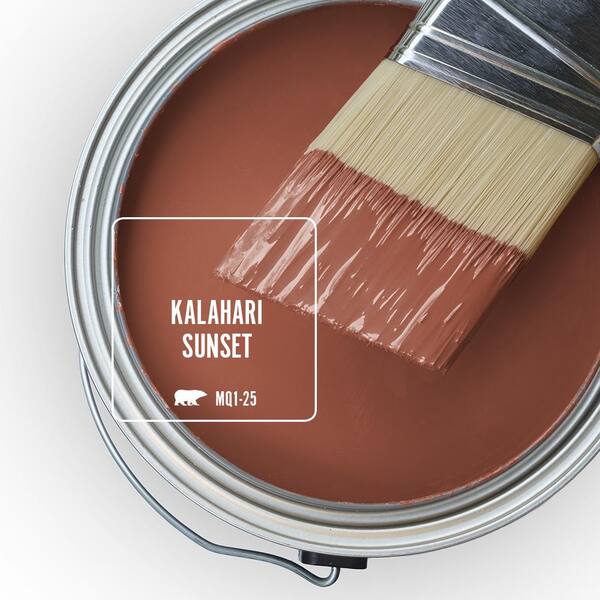 BEHR MARQUEE 1 gal. #MQ1-25 Kalahari Sunset One-Coat Hide Matte Interior Paint & Primer