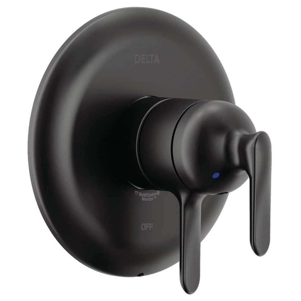 Bonacci 2-Handle Valve Trim Kit in Matte Black (Valve Not Included) price history on PriceWatchPro