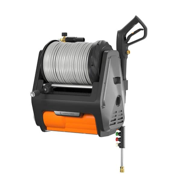 Grandfalls Pressure Washer-1/2 in. 100 ft., Ultra-Soft and Replaceable Hose, 3300 PSI, Bach Sliver