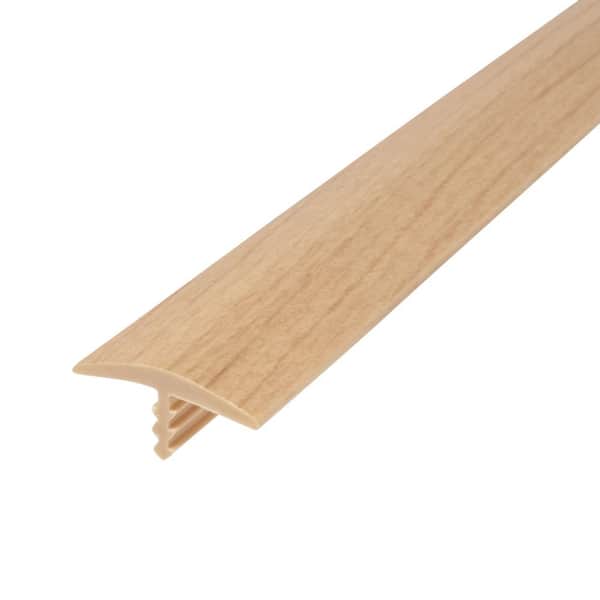Outwater 3/4 in. Maple Flexible Polyethylene Center Barb Hobbyist Pack Bumper Tee Moulding Edging 25 ft. long Coil