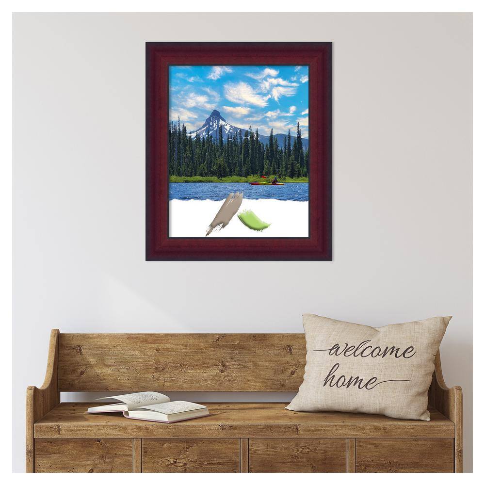Classic Black and Cherry Wood Wall Picture Frame
