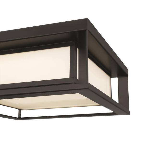 GLUCKSTEINELEMENTS Paxton 1-Light Black Integrated LED Outdoor