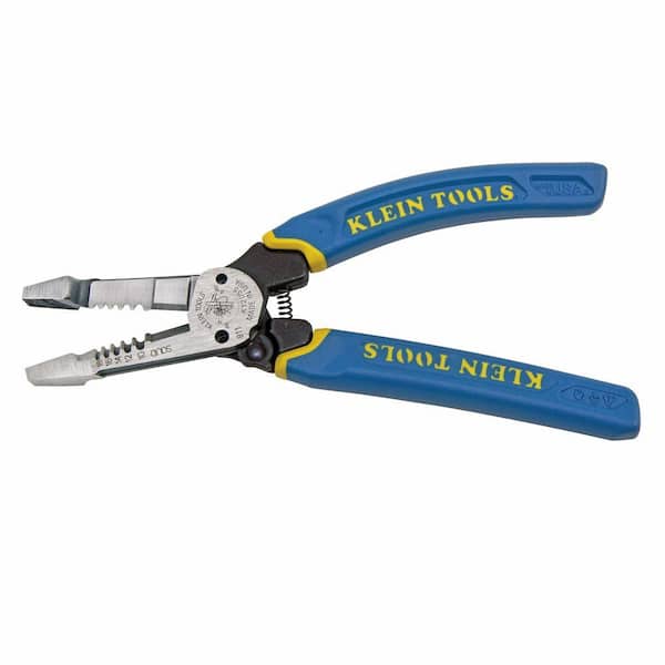 Klein Tools 8 in. Heavy Duty Wire Stripper for 12-20 AWG Stranded and 10-18 AWD Solid Wire