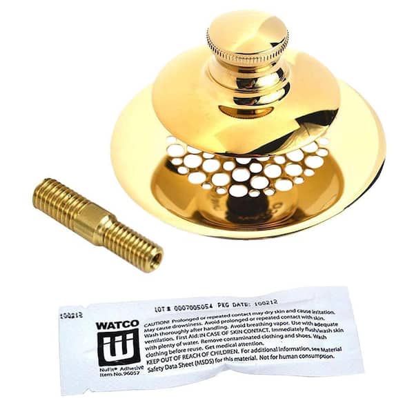 Watco UnivNuFit-PP-Silicone and Combo Pin, Polished Brass