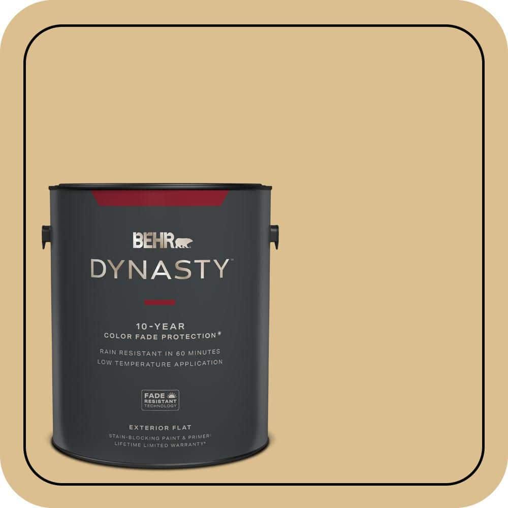 1 gal. #340F-4 Expedition Khaki Flat Exterior Stain-Blocking Paint & Primer price history on PriceWatchPro