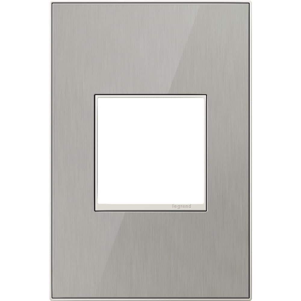 UPC 785007024258 product image for adorne 1 Gang Decorator/Rocker Wall Plate, Mirror Brushed Stainless (1-Pack) | upcitemdb.com