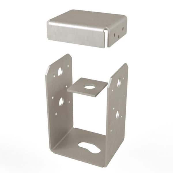 Unbranded 4 in. x 4 in. G185 High Uplift Post Anchor Base