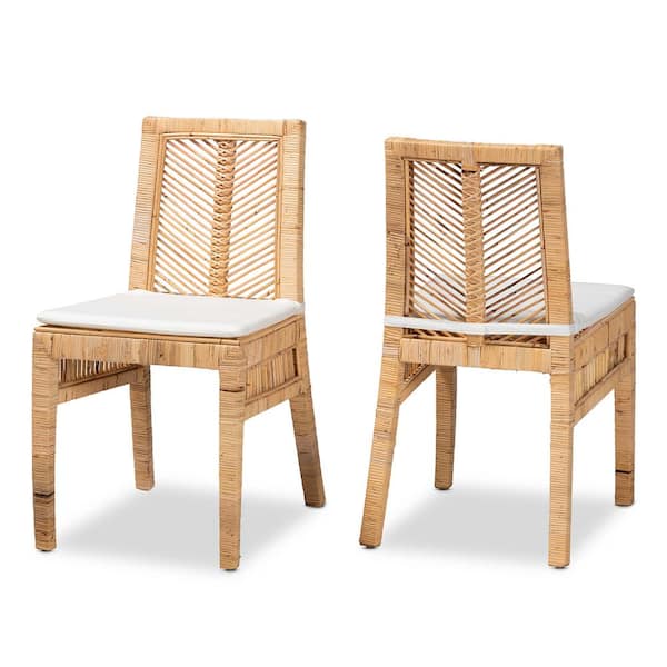 bali & pari Suci Natural Rattan Dining Chair