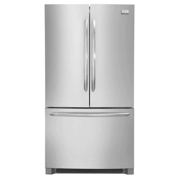 Frigidaire 22.4 cu. ft. Non-Dispenser French Door Refrigerator in Stainless Steel, Counter Depth