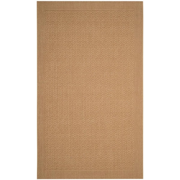 SAFAVIEH Palm Beach Maize 8 ft. x 11 ft. Speckled Border Area Rug