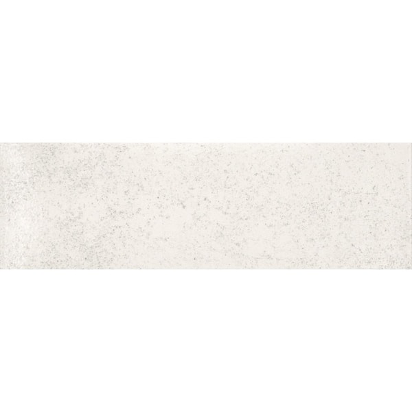 Pagoni Silver 4 in. x 13 in. Glossy Porcelain Wall Tile (8.47 Sq. Ft. /Case, 22-Pieces)