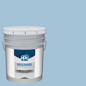 5 gal. PPG1158-3 Blue Bows Semi-Gloss Exterior Paint