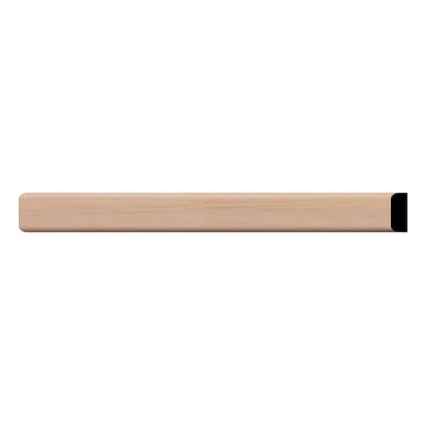 Ekena Millwork WM142 0.25 in. D x 0.75 in. W x 96 in. L Wood (Cherry) Chair Rail Moulding