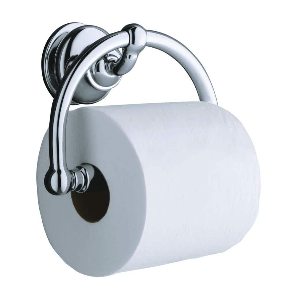 KOHLER K-12157-G Fairfax Toilet Tissue Holder Brushed Chrome 