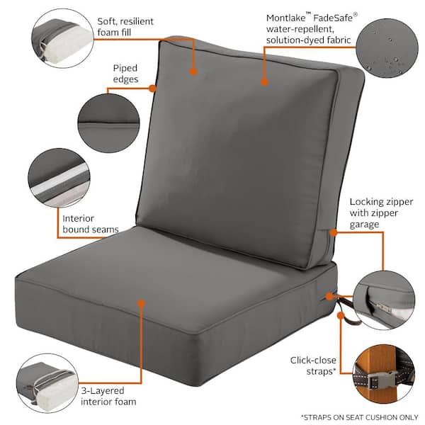 Better Homes & Gardens Shredded Memory Foam Chair Cushion, 16 x 14.5,  Tan, Single
