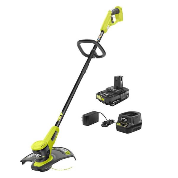 ONE+ 18V 13 in. Cordless Battery String Trimmer with 2.0 Ah Battery and Charger