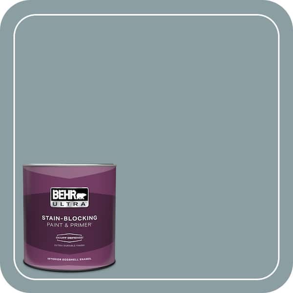 BEHR ULTRA 1 qt. #ECC-65-3 Teal Wave Extra Durable Eggshell Enamel Interior Paint & Primer