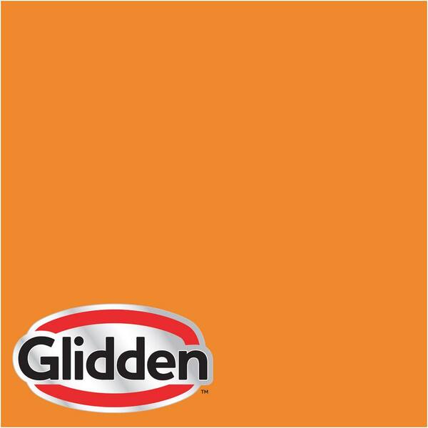 Glidden Premium 5 gal. #HDGO40 Jack O Lantern Satin Interior Paint with Primer