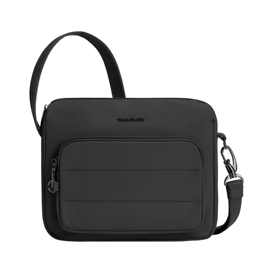 Anti-Theft Black Roam East/West Crossbody Tote Bag price history on PriceWatchPro
