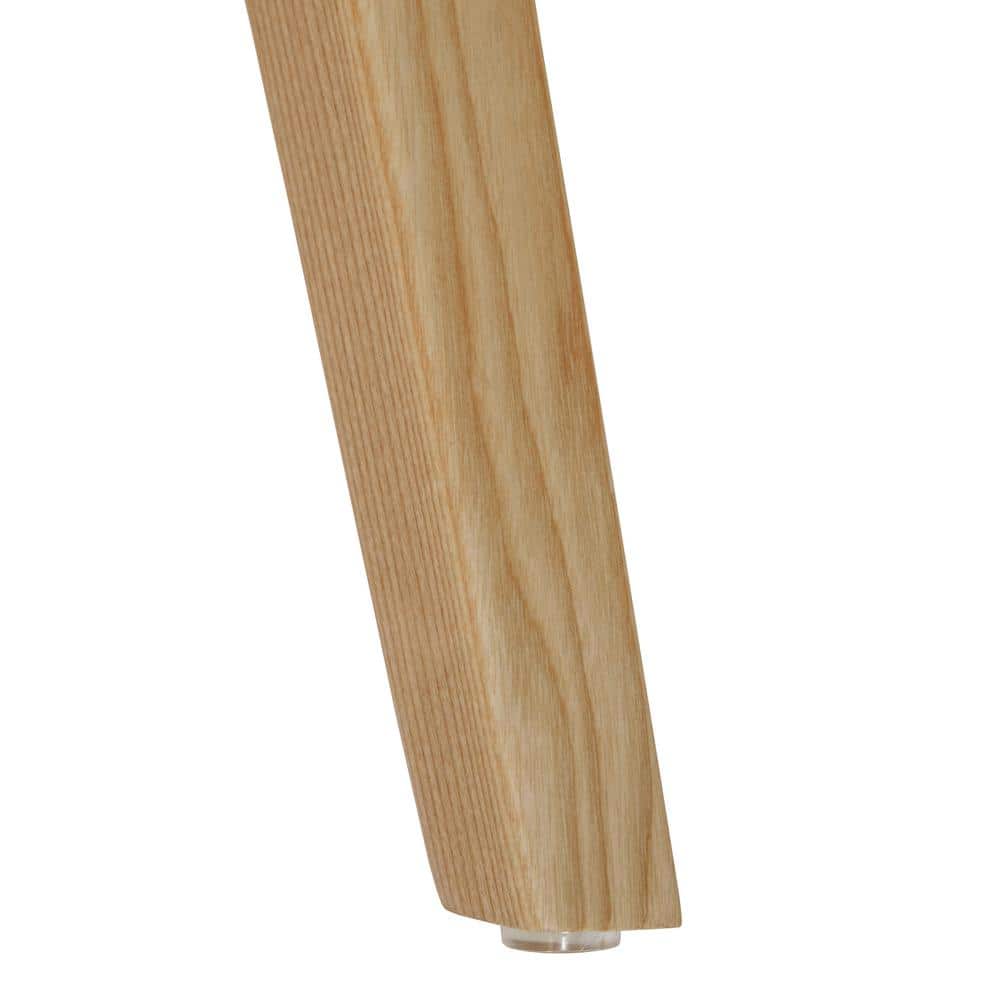 Natural Wood 48" Slatted Bench with Storage