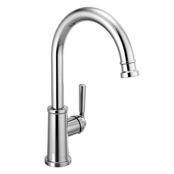 Peerless Westchester Single-Handle Standard Kitchen Faucet with Waterfall Spout in Chrome
