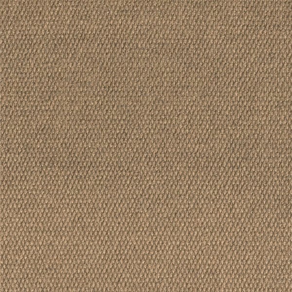 Foss Design Smart - Hobnail Chestnut - Brown Residential 18 x 18 in. Peel and Stick Carpet Tile Square (22.5 sq. ft.)
