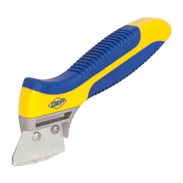 QEP Professional Handheld Grout Saw for Cleaning, Stripping and Removing Grout