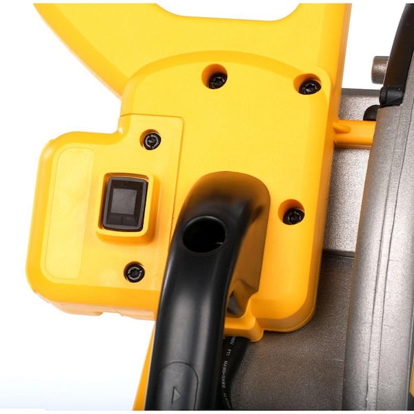 DEWALT - 15 Amp Corded 12 in. Double Bevel Sliding Compound Miter Saw with XPS technology, Blade Wrench and Material Clamp
