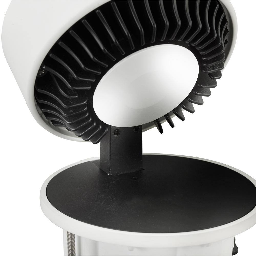 Orbit White Aluminum LED Flush Mounted Downlight