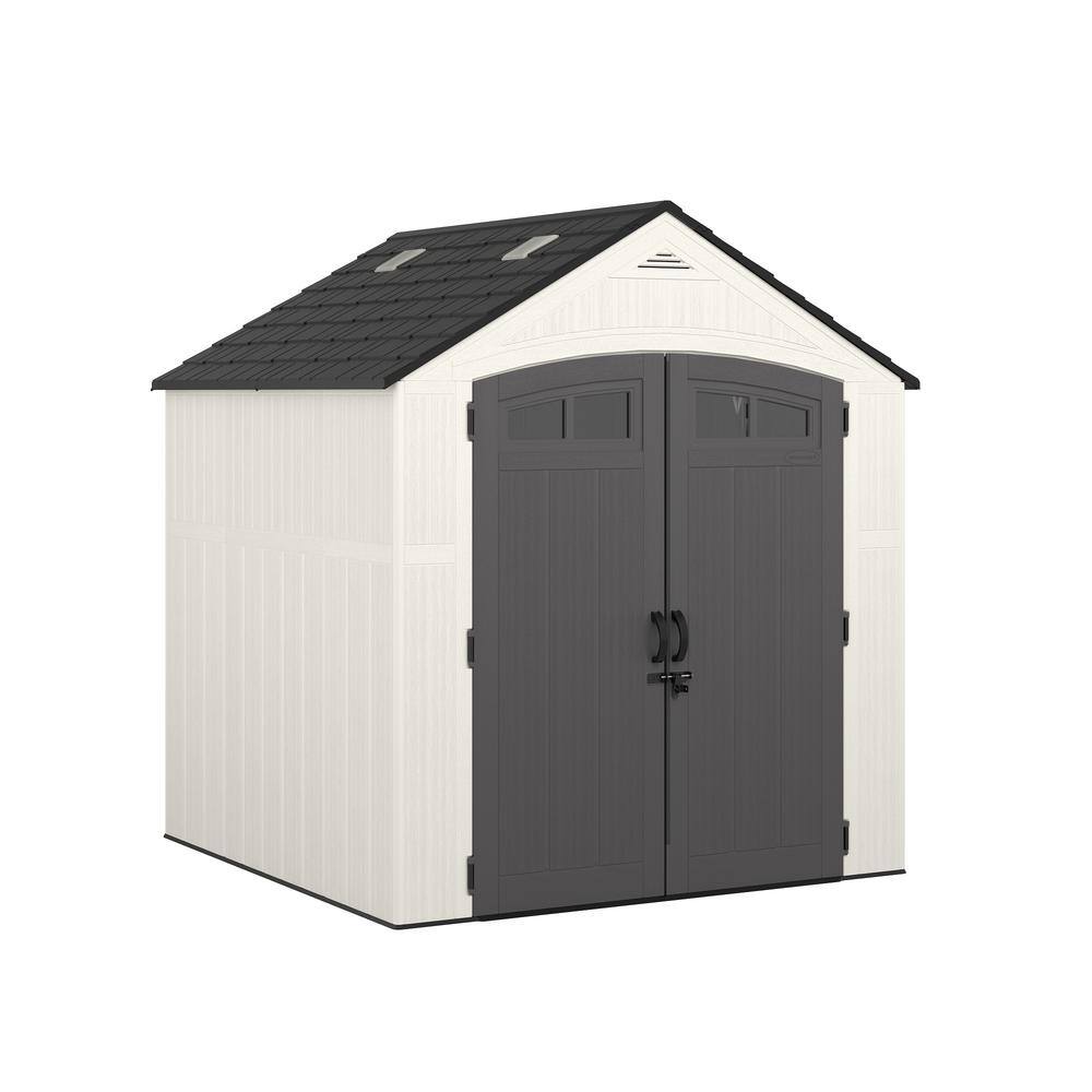 Ridgeland 7 ft. W x 7 ft. D Plastic Shed (50 sq. ft. )