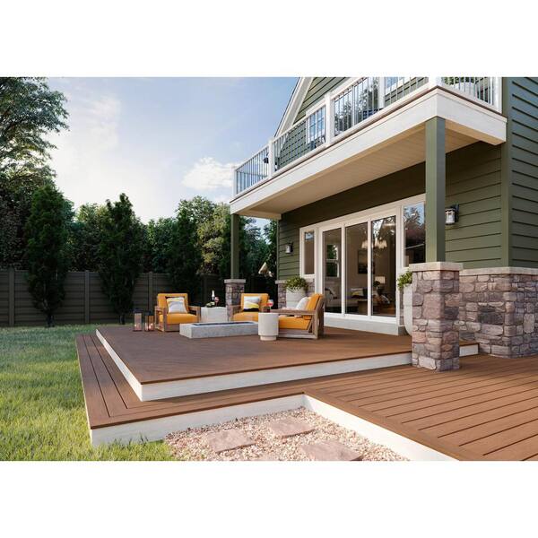 Trex Transcend Lineage 1 in. x 6 in. x 12 ft. Jasper Square Edge